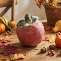 Apple for decorating, autumn, decorative fruit made of concrete, table decoration Ø13cm | Floristik24.ie