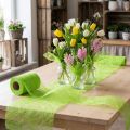 Fleece 8cm 25m apple green | Floristik24.ie