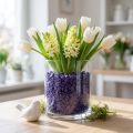 Decorative stones 9mm - 13mm purple 2kg | Floristik24.ie