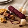 Wick thread, wool cord, Bordeaux, 55m string, floristry, crafts, DIY | Floristik24.ie