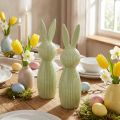 Ceramic Easter bunny figurine