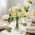Rose bouquet cream 26cm | Floristik24.ie