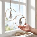 Hanging decoration window decoration hanger maritime decoration duck Ø15cm 4 pieces | Floristik24.ie