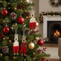 Reindeer for hanging, Christmas decoration, Christmas tree decoration, wooden decoration for Advent H13cm 8 pcs | Floristik24.ie