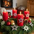Decorative Stars for Crafting Yellow, Brown Foam Rubber 4cm 36 Pcs | Floristik24.ie