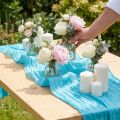Table ribbon Crash Turquoise 100mm 15m | Floristik24.ie