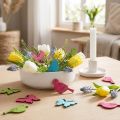 scatter wood bird butterfly assorted colors 2cm | Floristik24.ie