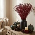 Flax Bordeaux Red Dried