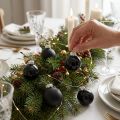 Black Christmas balls glass mini matt gloss Ø3cm 22 pcs | Floristik24.ie