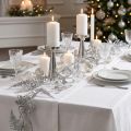 Artificial Garland Silver
