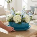 Metal table bowl, elegant and functional decoration for living spaces, 28cm | Floristik24.ie