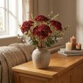Yarrow artificial flowers red Achillea artificial H30cm 6 pcs | Floristik24.ie