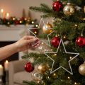 Decorative Silver Stars,