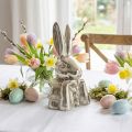 Decorative Easter Bunny Gold Ceramic Decorative Bunny Bust H23.5cm | Floristik24.ie