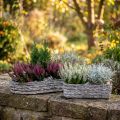 Plant bowl, planter gray 48.5/31.5cm set of 2 | Floristik24.ie