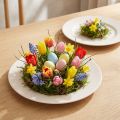Round, simple plates for decoration and small arrangements, 17cm, 6 pieces | Floristik24.ie