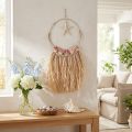 Maritime wall decoration with real starfish Ø26.5cm H65cm | Floristik24.ie