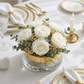 Infinity Roses Large Ø5.5-6cm White 6 pcs | Floristik24.ie