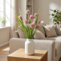 Artificial flowers ball flower allium ornamental onion artificial pink 45cm | Floristik24.ie