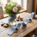 Felt Ribbon Blue 7.5cm 5m | Floristik24.ie