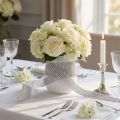 Decoration ribbon silver, glossy 10mm 4m | Floristik24.ie