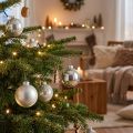 Glass ball, tree decorations, Christmas tree ball silver H8.5cm Ø7.5cm real glass 12pcs | Floristik24.ie