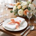 Gift and decoration ribbon 15mm x 50m Apricot | Floristik24.ie