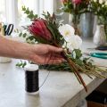 Decorative enameled wire, black, Ø0.50mm, 50m, 100g | Floristik24.ie