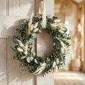 Eucalyptus natural wreath Ø35cm preserved scented decoration | Floristik24.ie