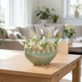 Decorative Vase Boat Ceramic Vase Light Green 23×8.5×11cm | Floristik24.ie
