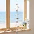 Window decoration maritime lifebuoys wooden decoration summer 90cm | Floristik24.ie