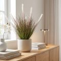 Artificial grass in a pot Onion grass artificial plant H57cm | Floristik24.ie