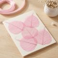 Skeleton leaves, pink decorative willow leaves 5-9cm, 200 pieces - Ideal for greeting cards &amp; DIY | Floristik24.ie