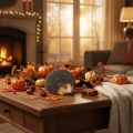 Hedgehog Decorative Figurine, Small Table Decoration for Autumn, 8cm | Floristik24.ie