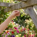 Metal hook, double hook silver XL L40cm 5pcs | Floristik24.ie