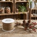 Paper wire craft wire wire wrapped brown Ø2mm 100m | Floristik24.ie