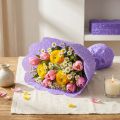 Rondella cuffs Ø38cm purple 50pcs | Floristik24.ie