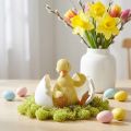 Hatched chick, duck figure, duckling in egg H10cm W12.5cm | Floristik24.ie