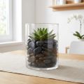 River pebbles black 20mm - 40mm 5kg | Floristik24.ie