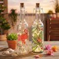 Deco bottle LED flamingo 37.5cm warm white 2pcs | Floristik24.ie