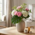Artificial Green Plant Bergenia Green Artificial Plant 53cm | Floristik24.ie