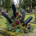 Deco feathers black bird feathers for crafting 14-17cm 20g | Floristik24.ie