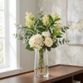 Artificial Flowers Cream Skimmia japonica Skimmie 45cm 2pcs | Floristik24.ie
