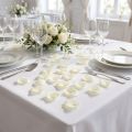 Rose Petals Cream 75 pcs | Floristik24.ie