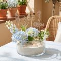 Maritime decoration Wooden figurines on stick Flower pot stakes 7cm 12pcs | Floristik24.ie