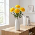 Dahlia Artificial Decoration Flowers Yellow Blossom L64cm 3 pcs | Floristik24.ie
