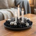 Decorative black moss, preserved Icelandic moss for crafting, 400g | Floristik24.ie