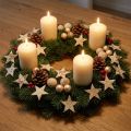 Birch stars 6cm 100 pcs | Floristik24.ie