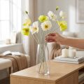 Artificial poppy decoration for living rooms and offices, 95cm | Floristik24.ie