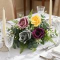 Foam Rose Ø15cm various colours 4 pcs | Floristik24.ie